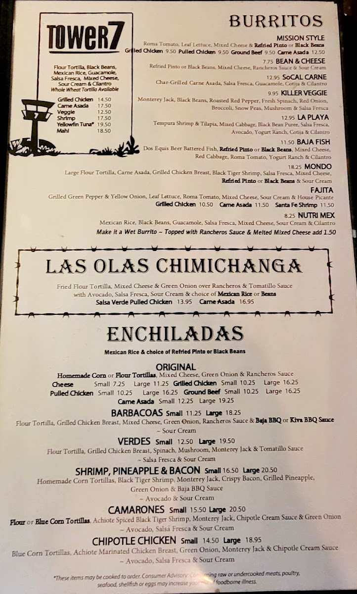 K38 Baja Grill Menu - Image 2